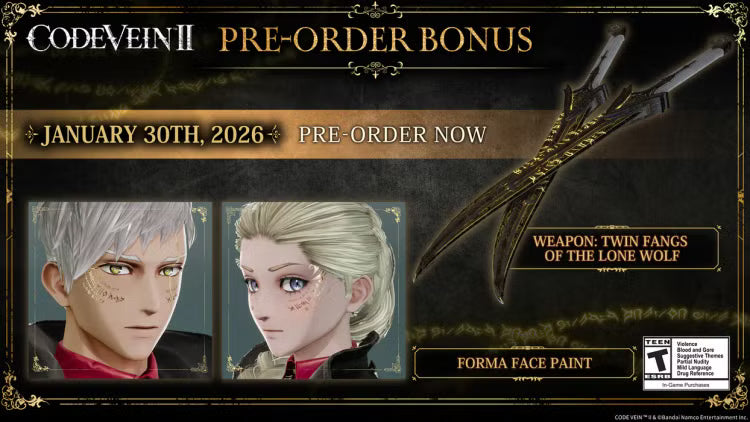 CODE VEIN II Deluxe Edition PRE-ORDER PC Steam CD Key
