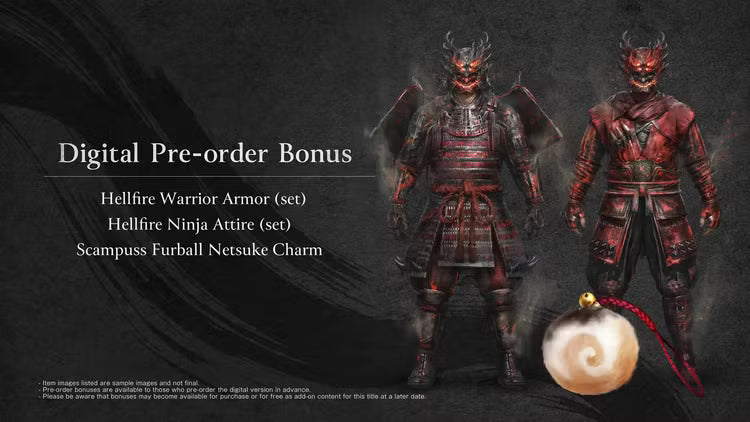 Nioh 3 + Pre-Order Bonus DLC PRE-ORDER PC Steam CD Key